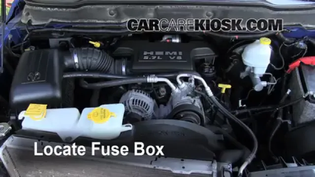 2007 Dodge Ram 1500 Laramie 5.7L V8 Extended Crew Cab Pickup Fusible (moteur) Contrôle